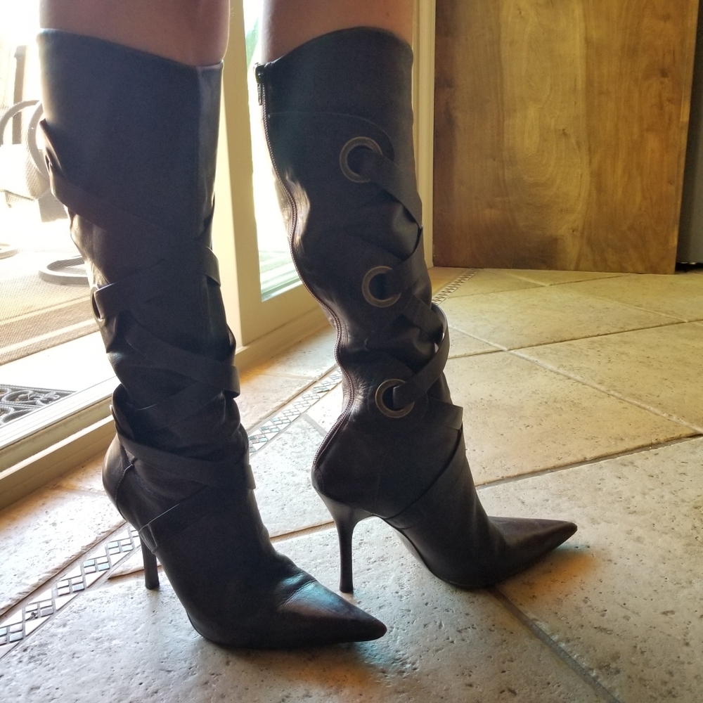 Brown boots